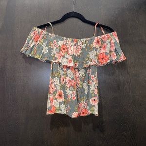 Billabong Floral Crop Top